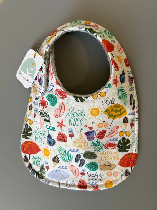 Chill Beach Vibes bib