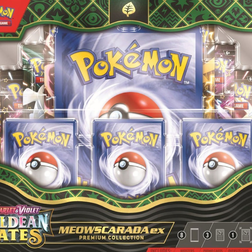 Pokemon TCG: Scarlet & Violet 4.5 Paldean Fates- Pokémon ex Premium Collection Box