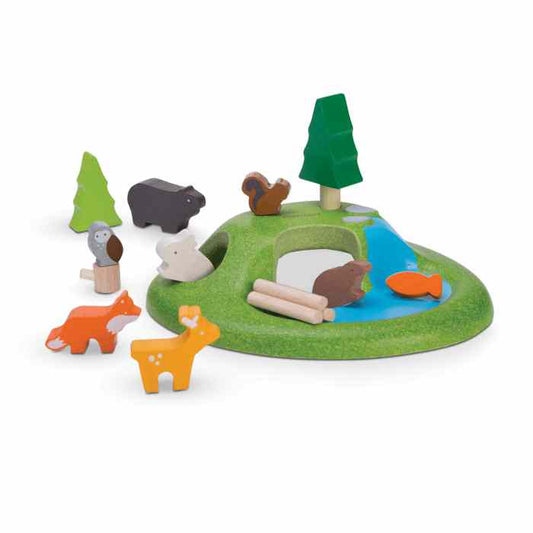 Wooden Animal Play Set
