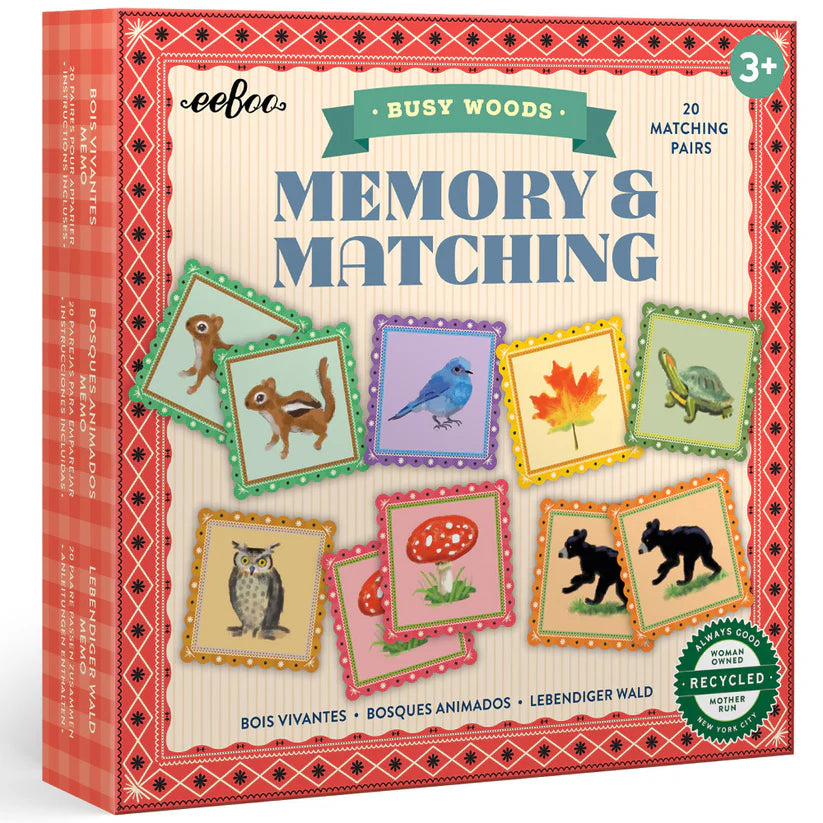 Busy Woods Matching Game