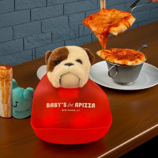 Baby's First Apizza Silicone Bib