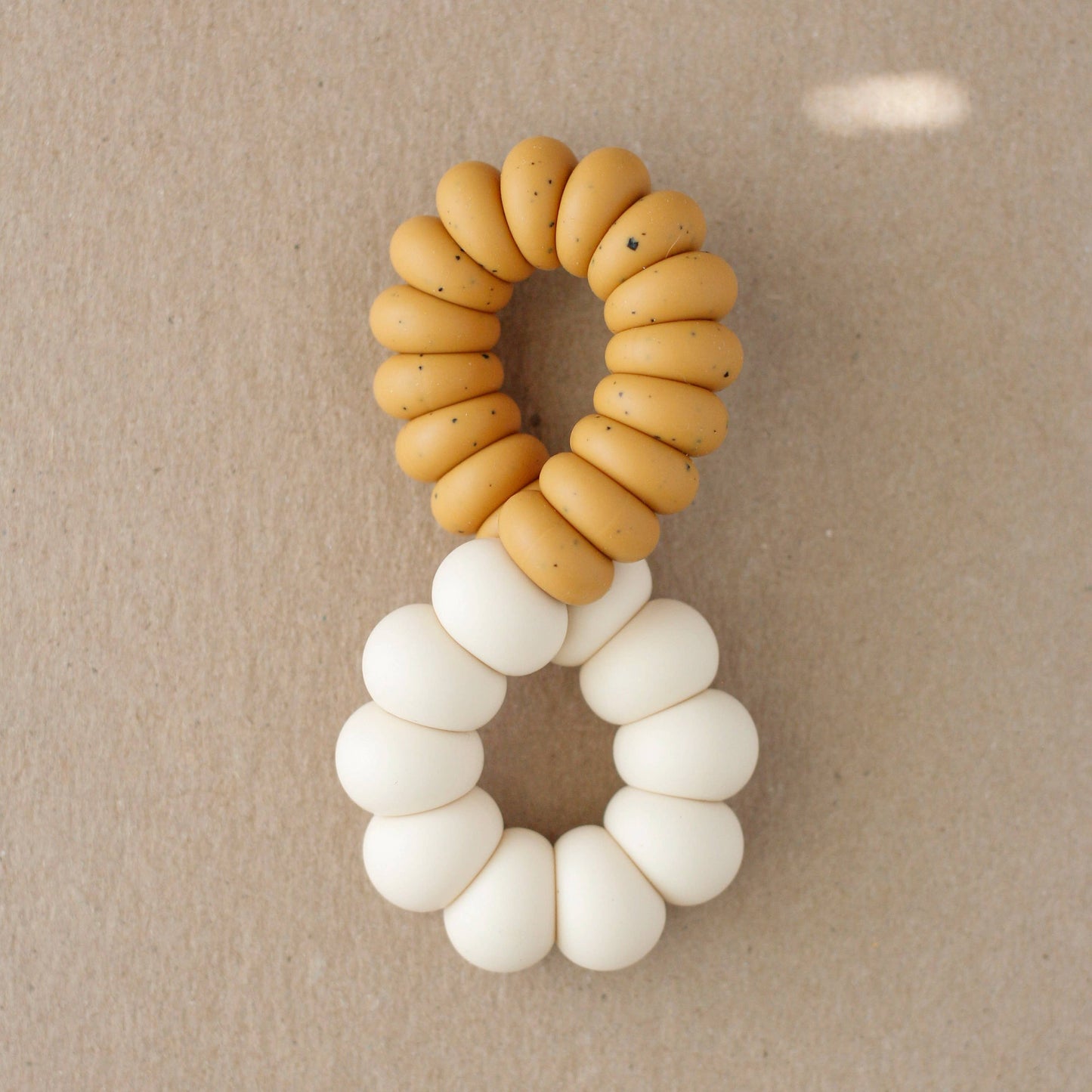 Freezer Teether - Twist | Speckled Chai