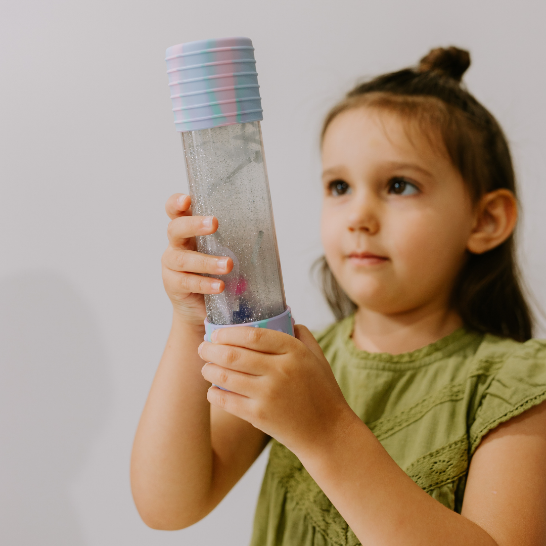 DIY Calm Down Bottle: Dino