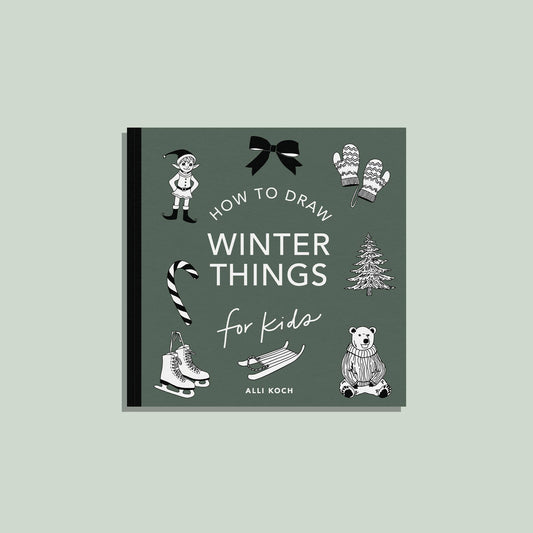 Winter Things: How to Draw Books for Kids (Winter Activity)