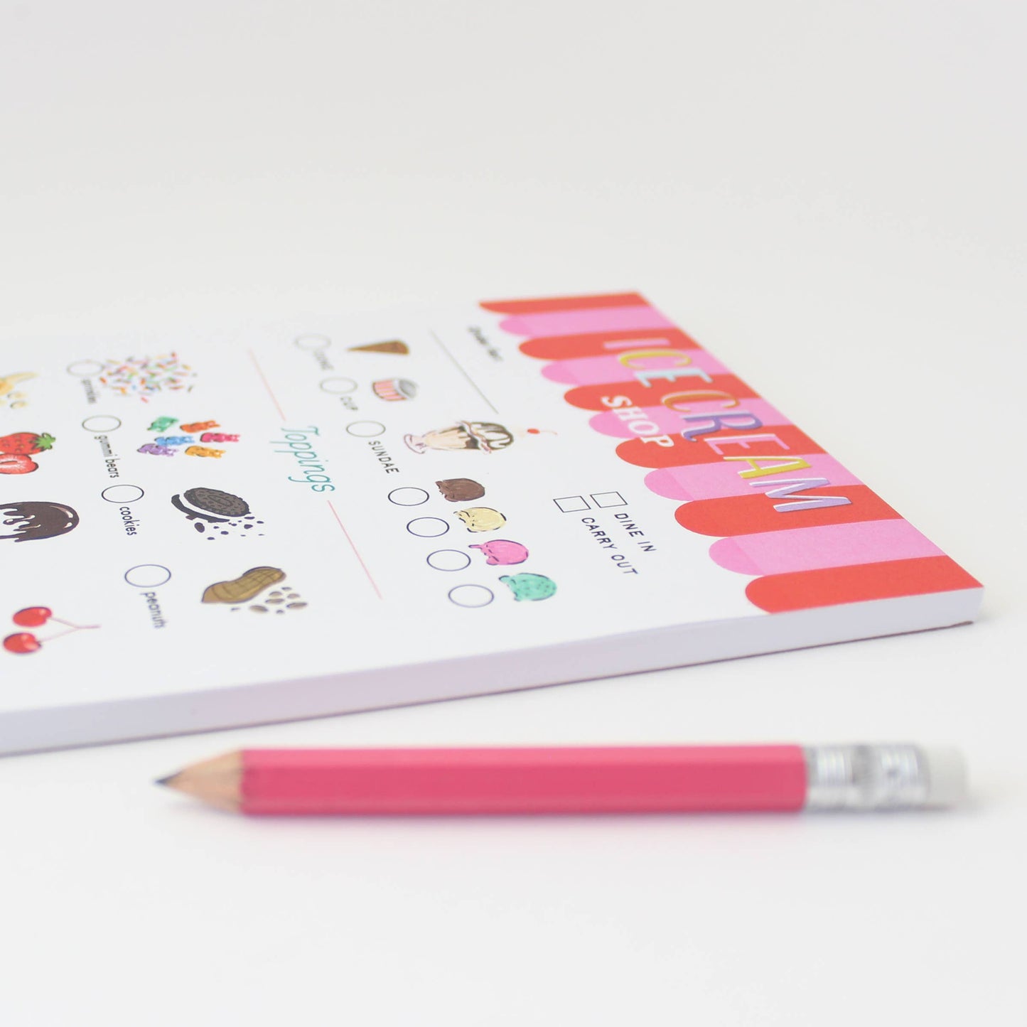 Inklings Tiny Town™ Play Notepad - Ice Cream Shop