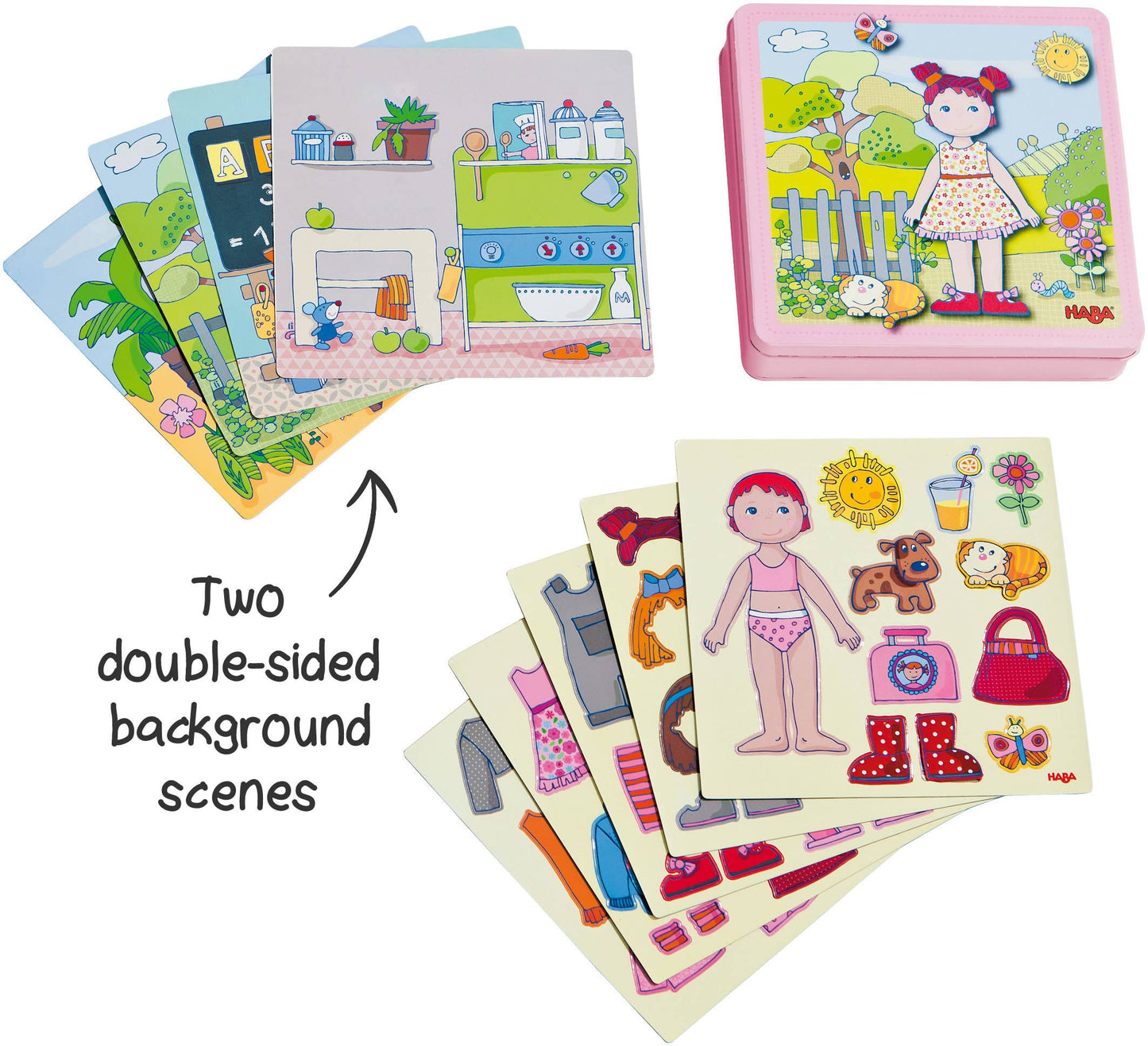 Doll Lilli Magnetic Game – Creative Mix & Match Dess-Up