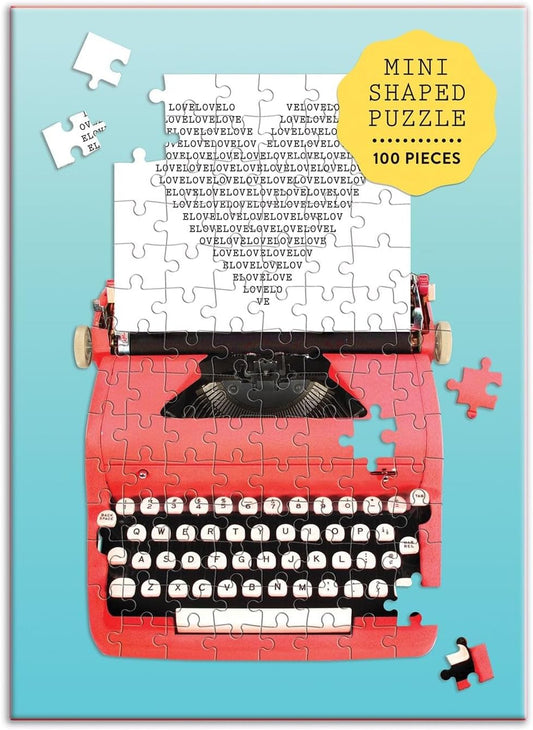 Just My Type Vintage Typewriter Mini 100 Piece