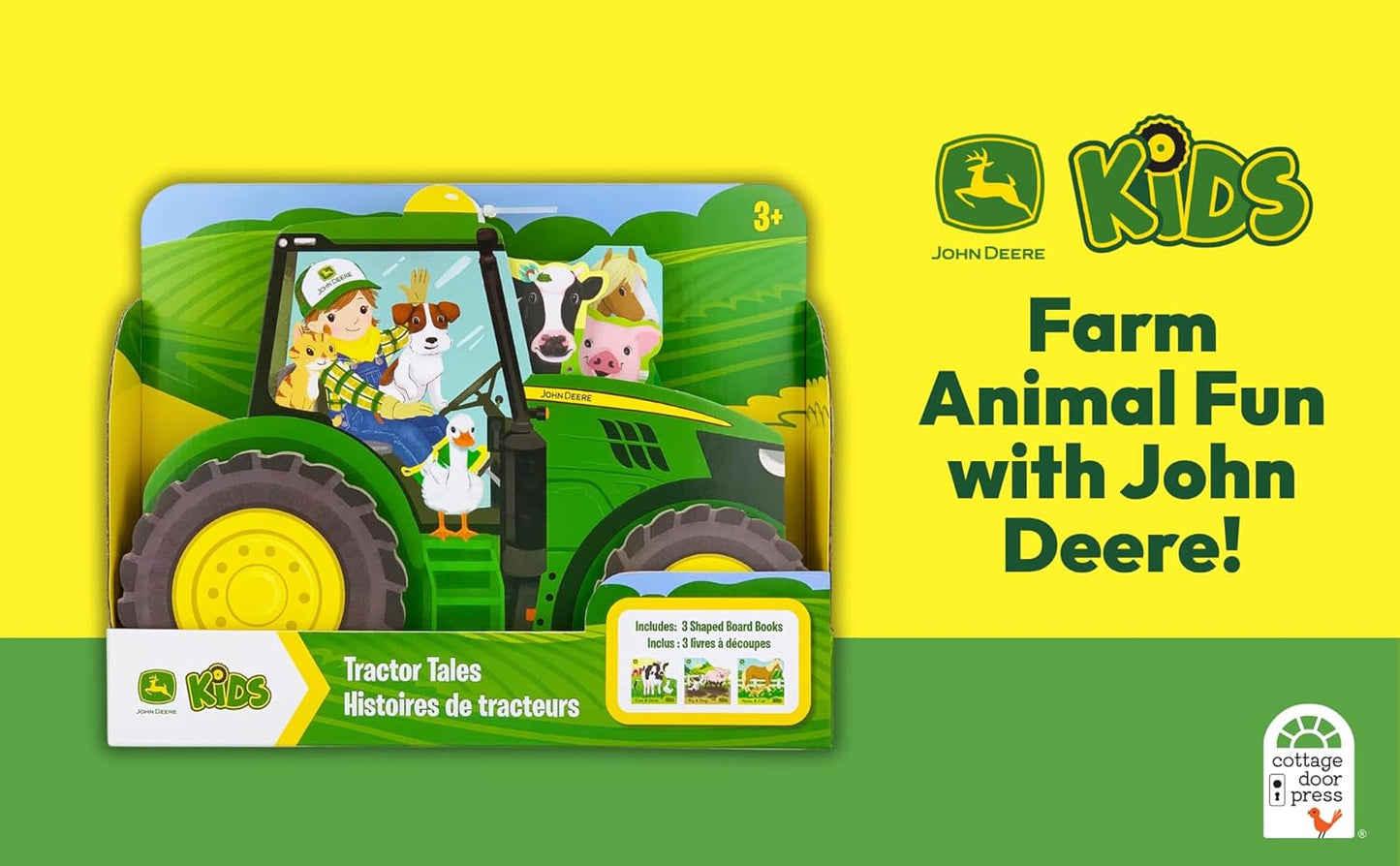 John Deere Kids Tractor Tales Roll 'n Go Book Set