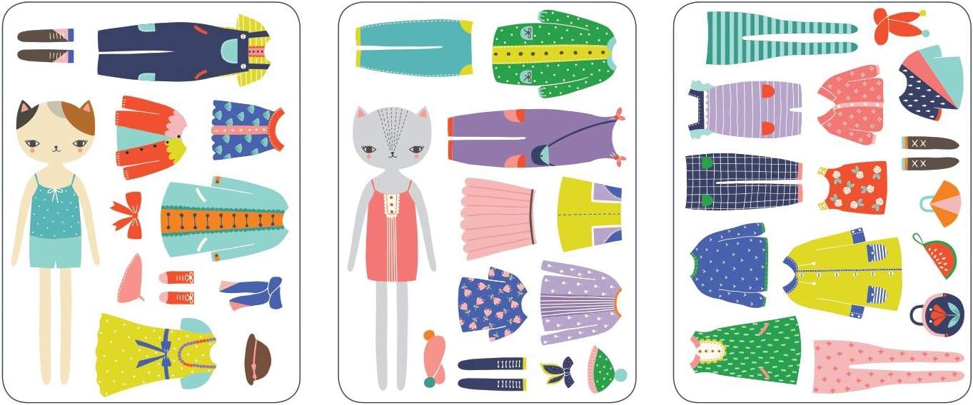 Cat Fashion Magnetic Set