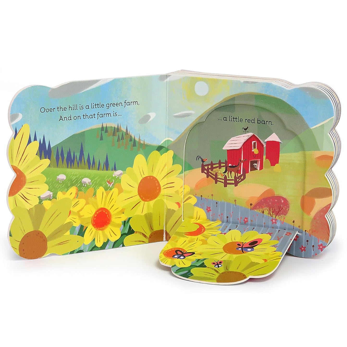 Little Red Barn - A First Lift-a-Flap Farm Board Book for Babies and Toddlers