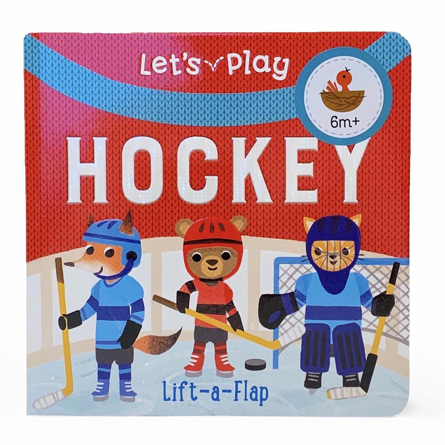 Let's Play Hockey! A Lift-a-Flap Board Book for Babies and Toddlers