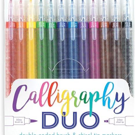 Calligraphy Duo Double-Ended Markers