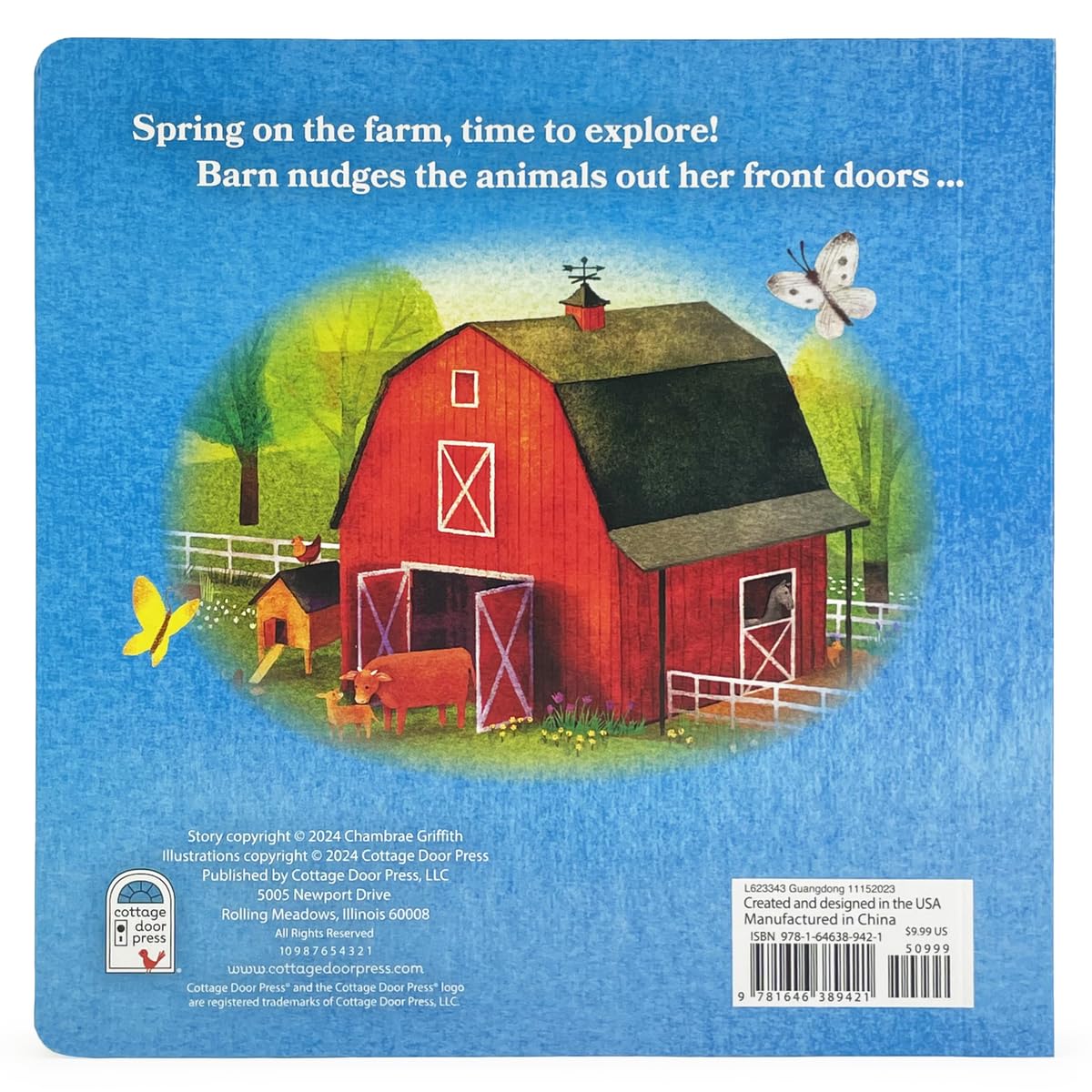 Barn in Spring: Out to Explore on the Farm Board Book