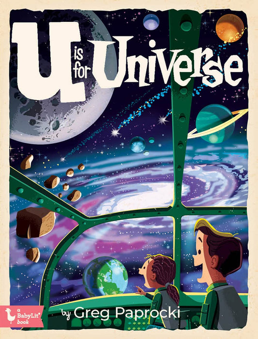 U Is for Universe- Alphabet board book