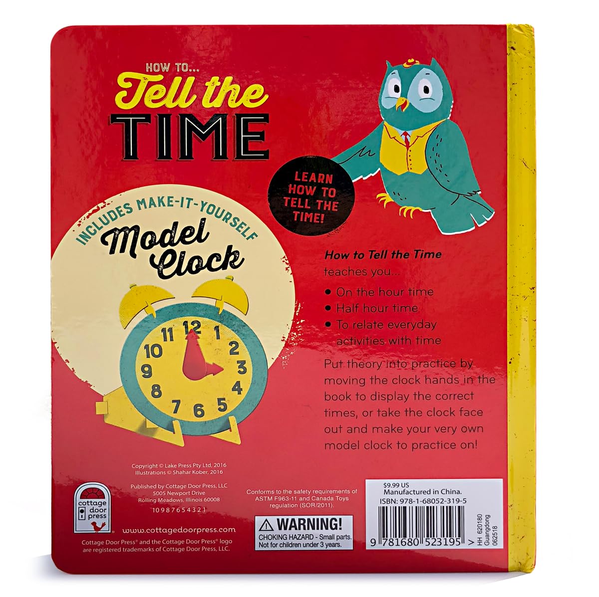How to Tell Time Board Book