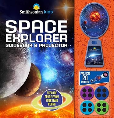 Smithsonian Kids: Space Explorer Guide Book & Projector
