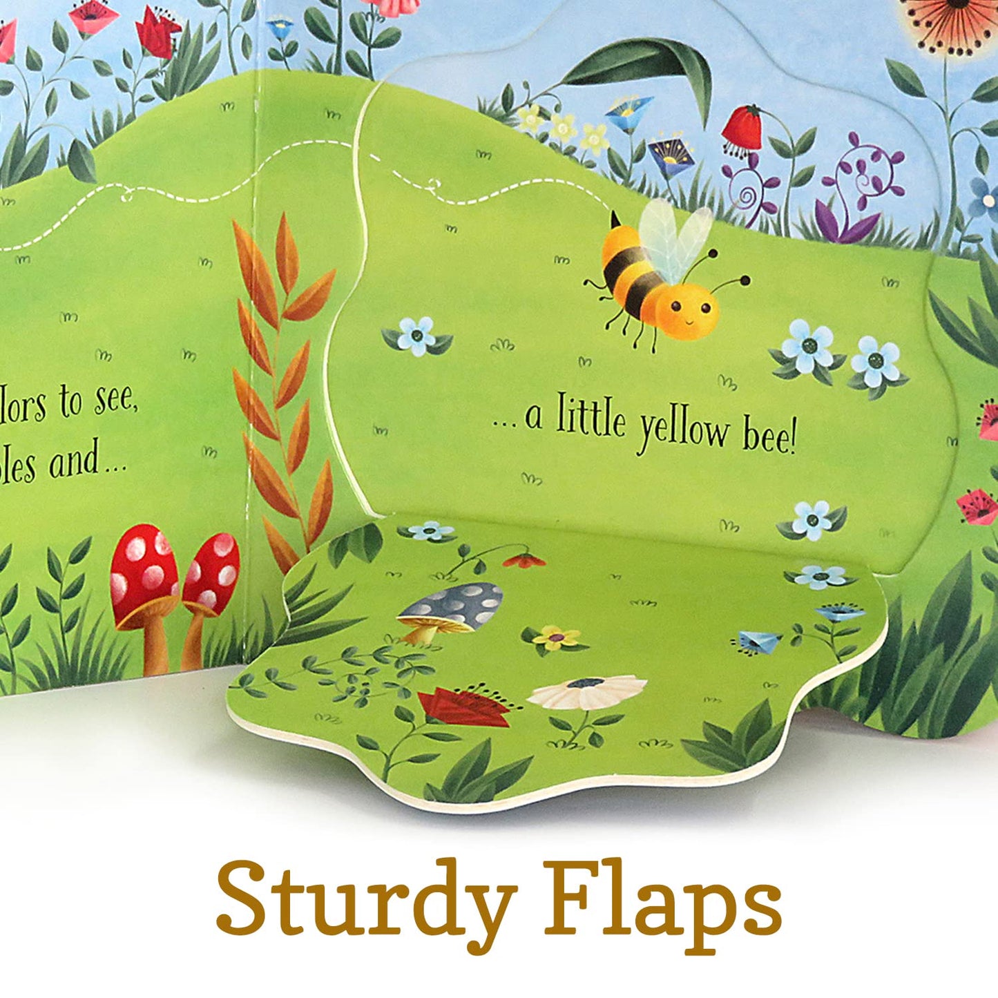 Little Yellow Bee - Chunky Lift-a-Flap Board Book