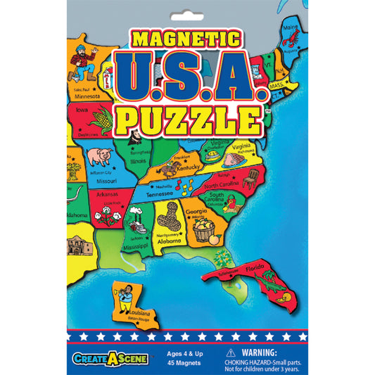 WSL Magnetic USA Puzzle