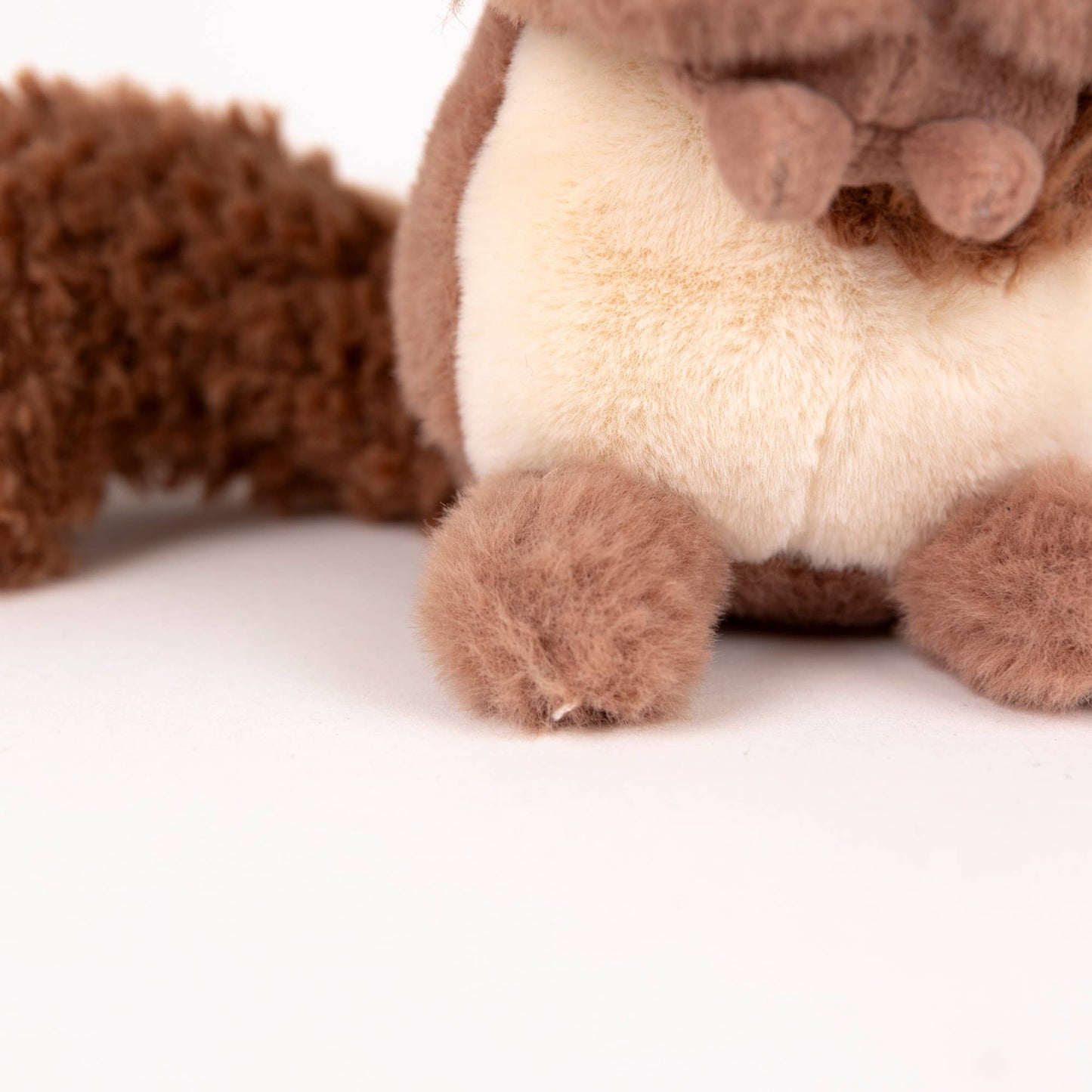 Plush Squirrel with Baby