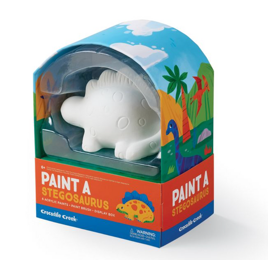 Paint a Ceramic Stegosaurus