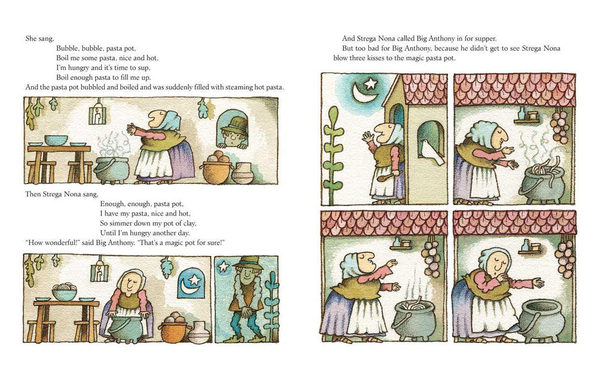 Strega Nona by Tomie   dePaola: Hardcover; 32 pages / English