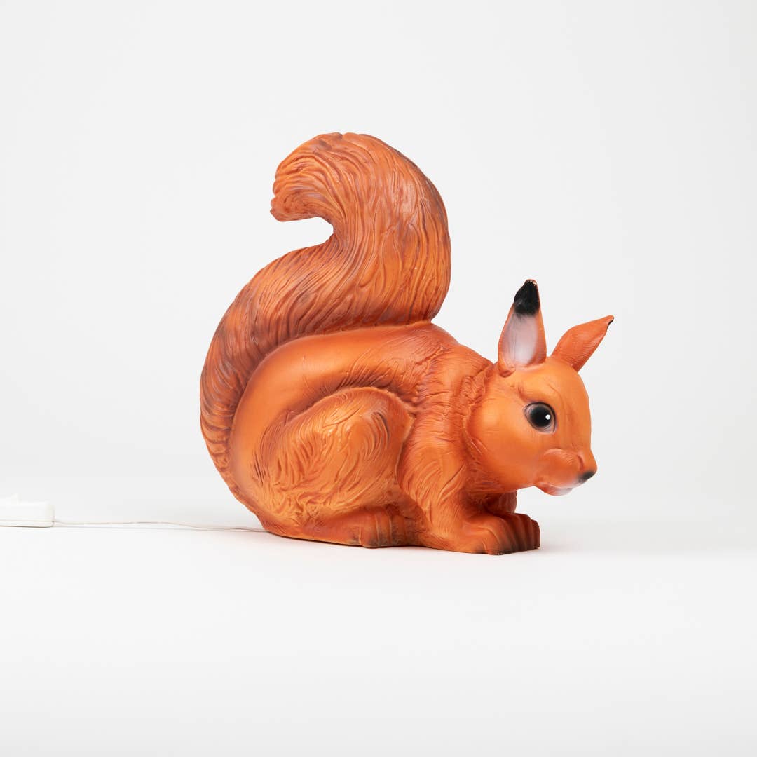Squirrel Lamp w/ Plug