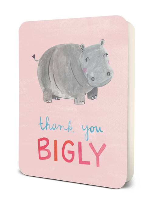 Thank You Bigly Deluxe Greeting Card