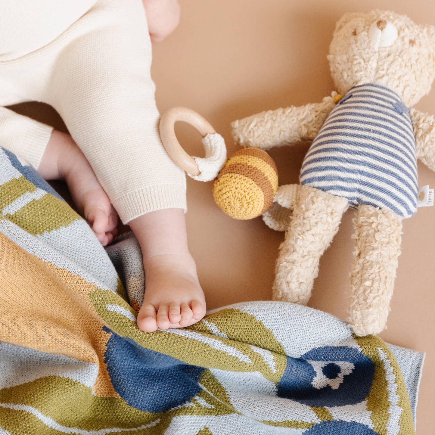 Blueberry Blanket, Hat and Teether