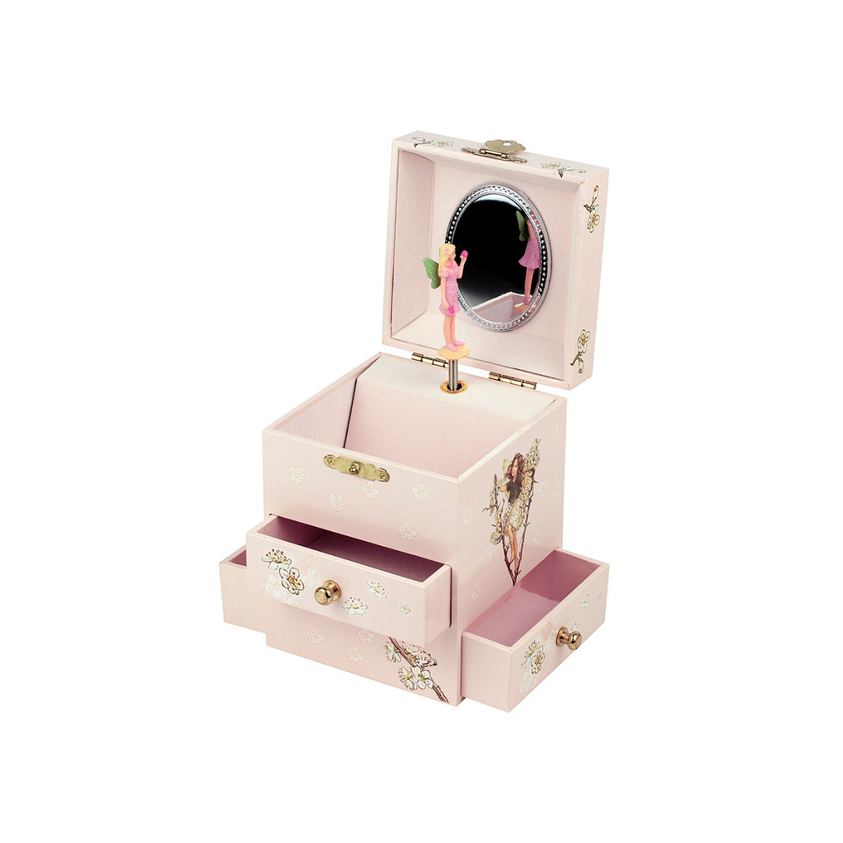 Glow-in-the-Dark Music Box Cherry Blossom Fairy