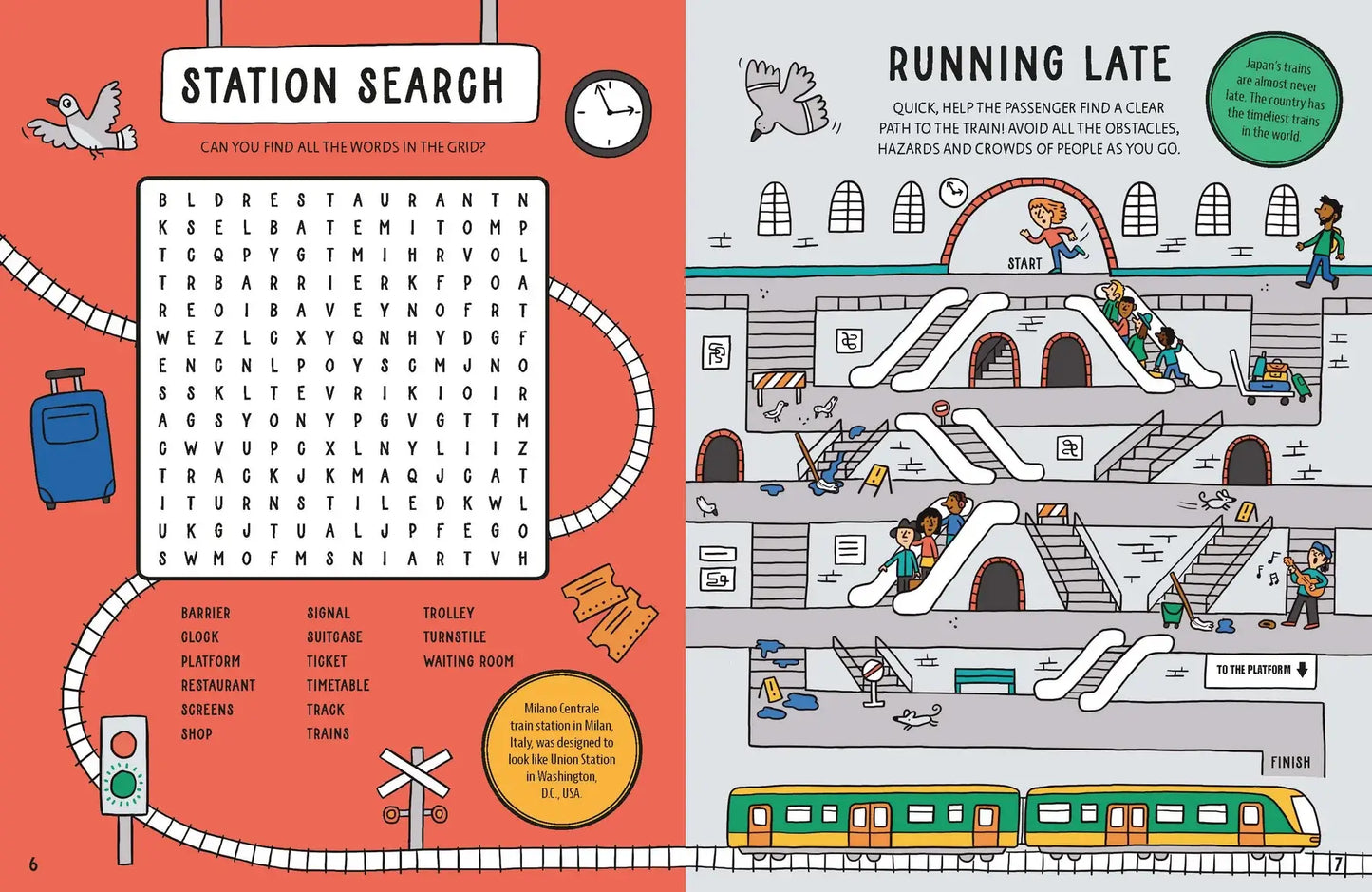 Lonely Planet Kids the Big Book of Train Activities: Trade Paperback