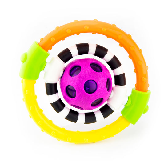 SPIN & CHEW FLEX RING RATTLE