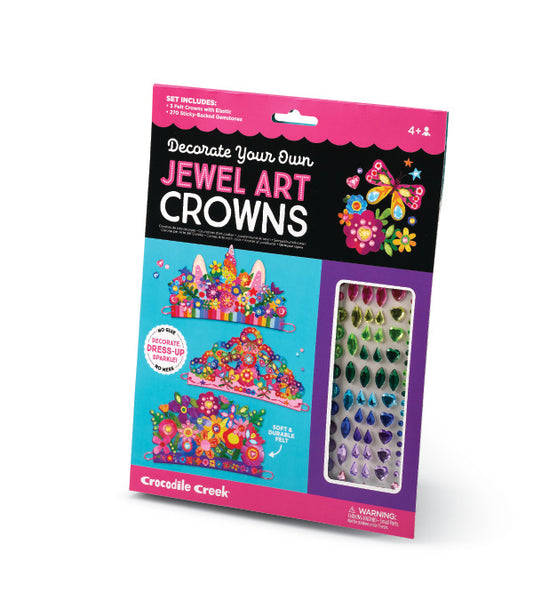 Jewel Art Crowns Unicorn Flowers