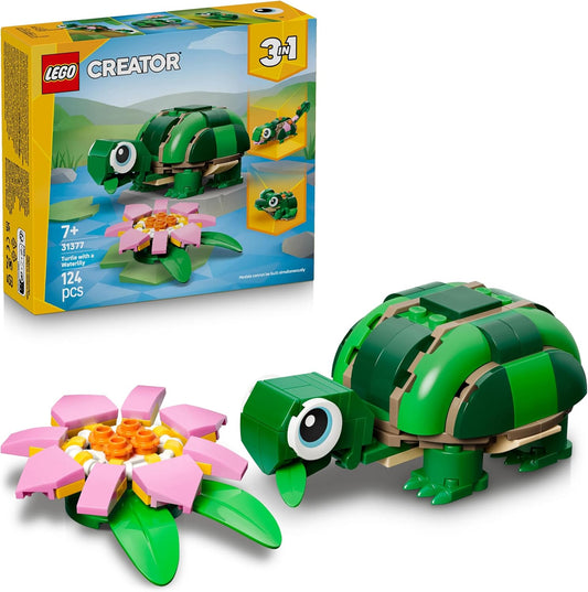LEGO 31377 Turtle with Water Lily
