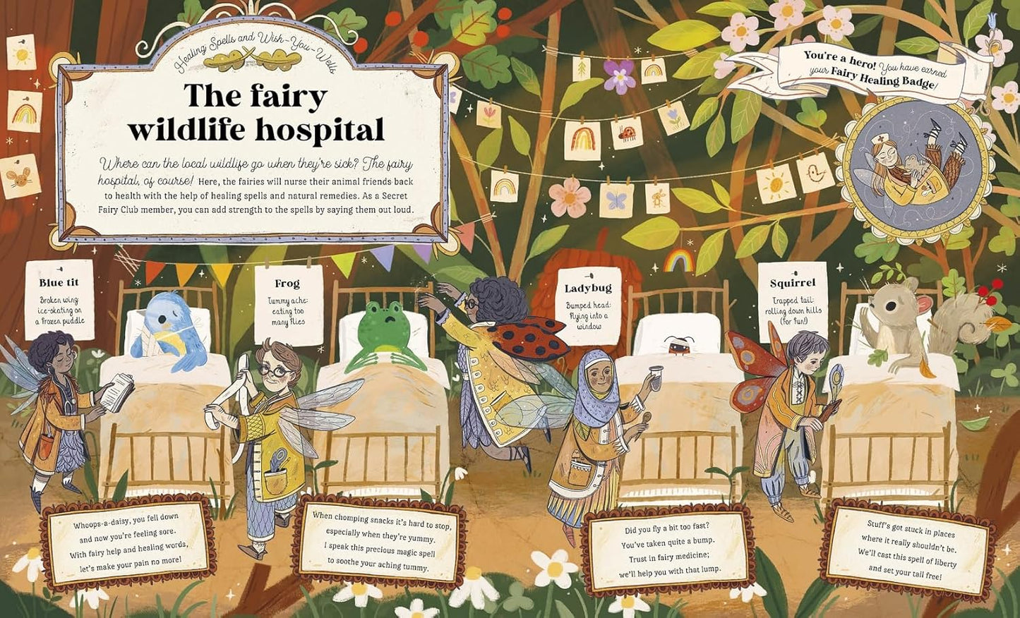 The Secret Fairy Club: Discover a Hidden Book Within a Book!