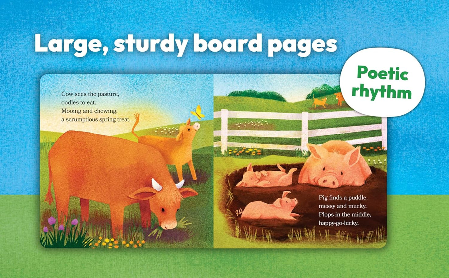Barn in Spring: Out to Explore on the Farm Board Book