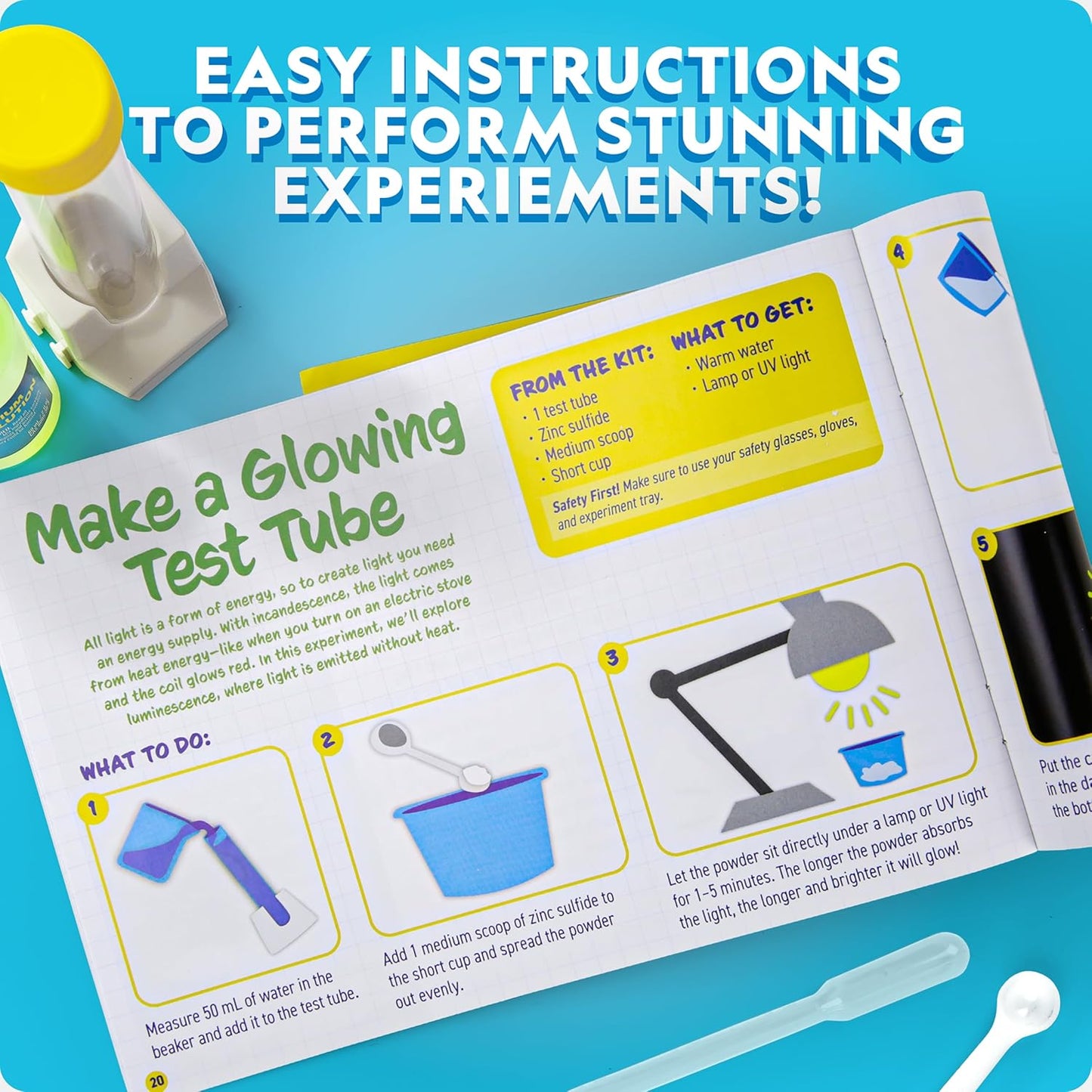 National Geographic Stunning Science Chemistry Set