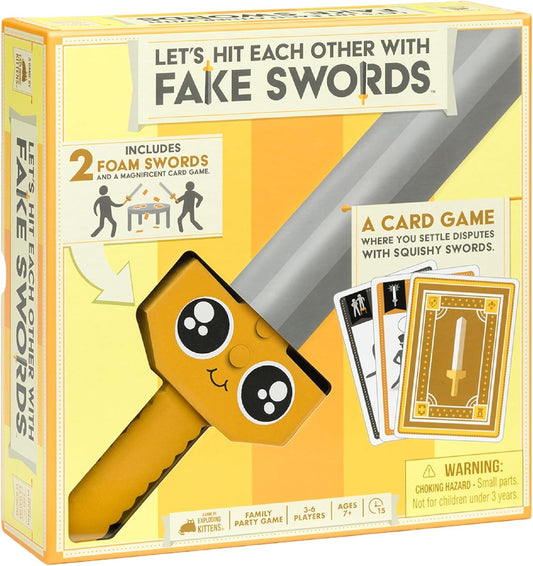 Let's Hit Each Other with Fake Swords