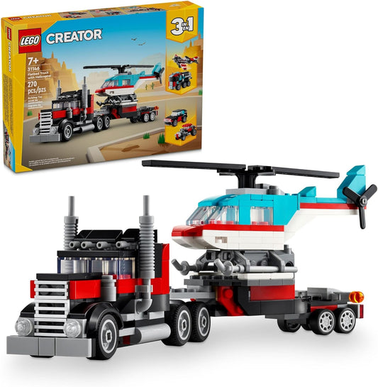 LEGO 31146 Flatbed Truck with Helicopter