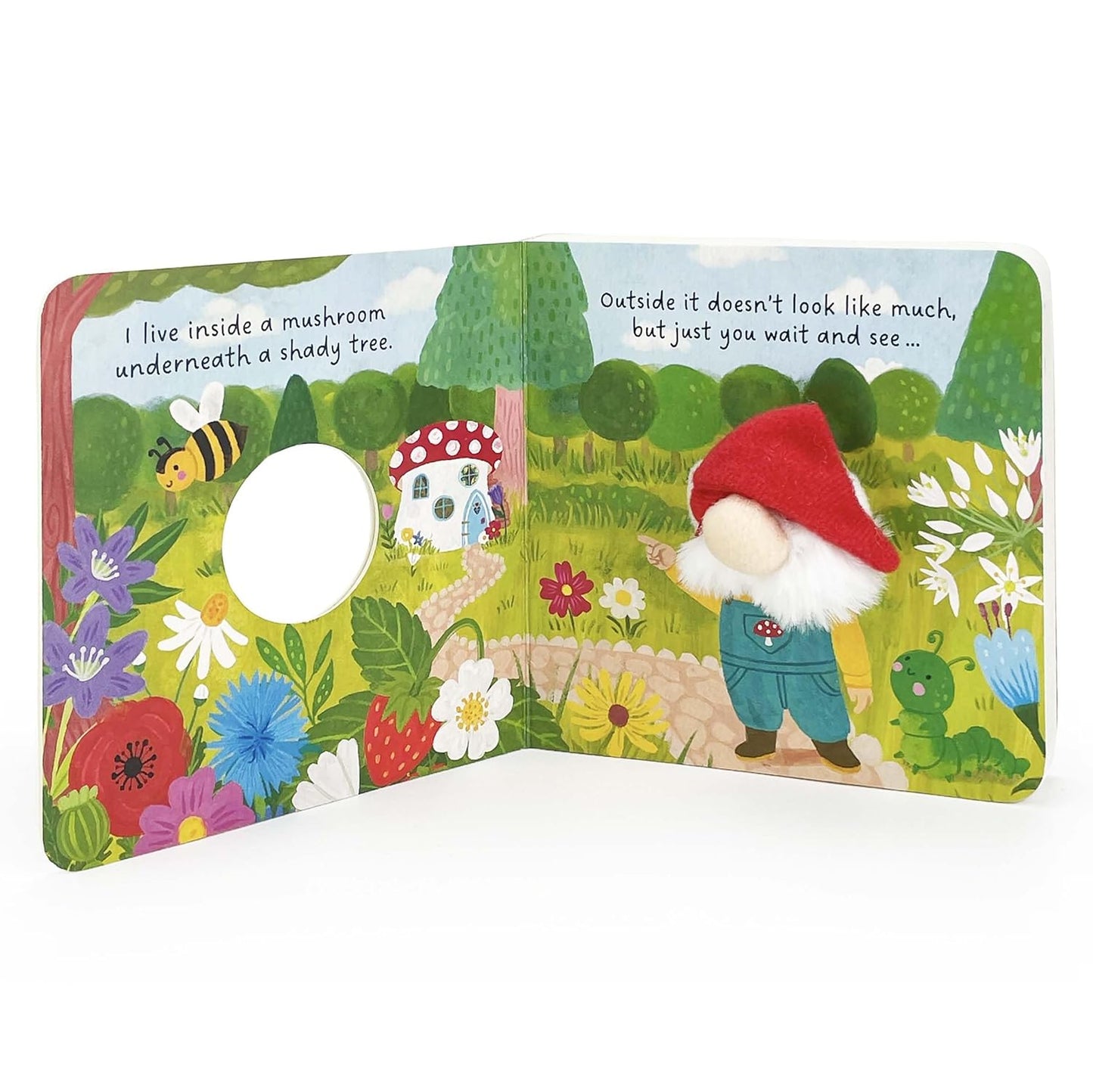 Gnome Sweet Home - Gnome Children's Finger Puppet Board Book