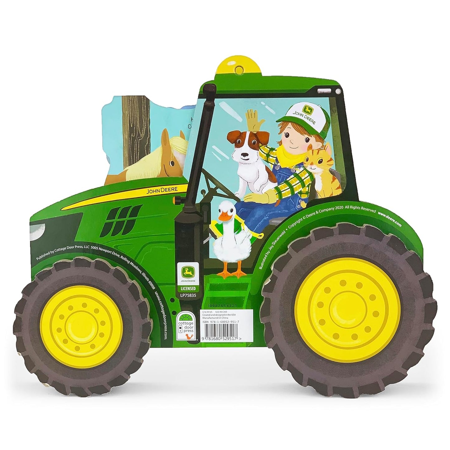 John Deere Kids Tractor Tales Roll 'n Go Book Set