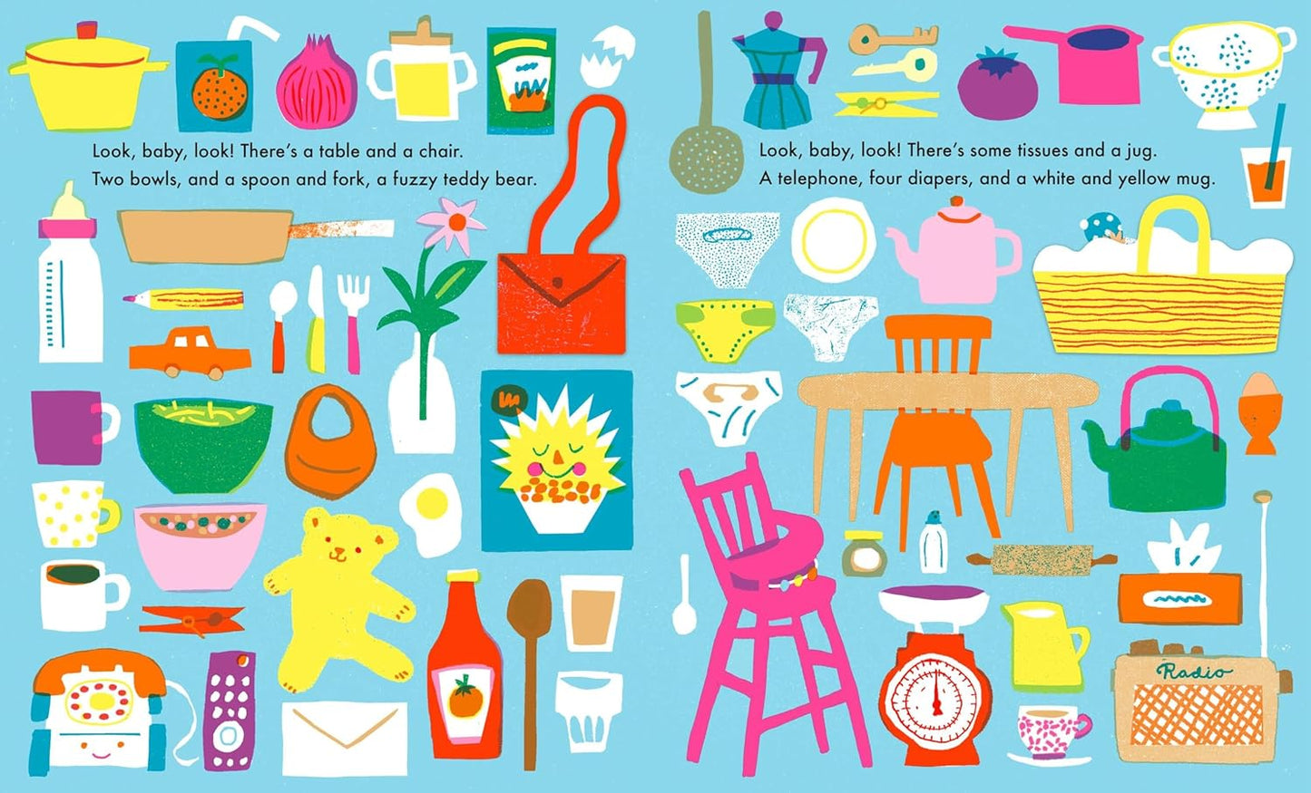 Look, Baby, Look! At Home Board Book