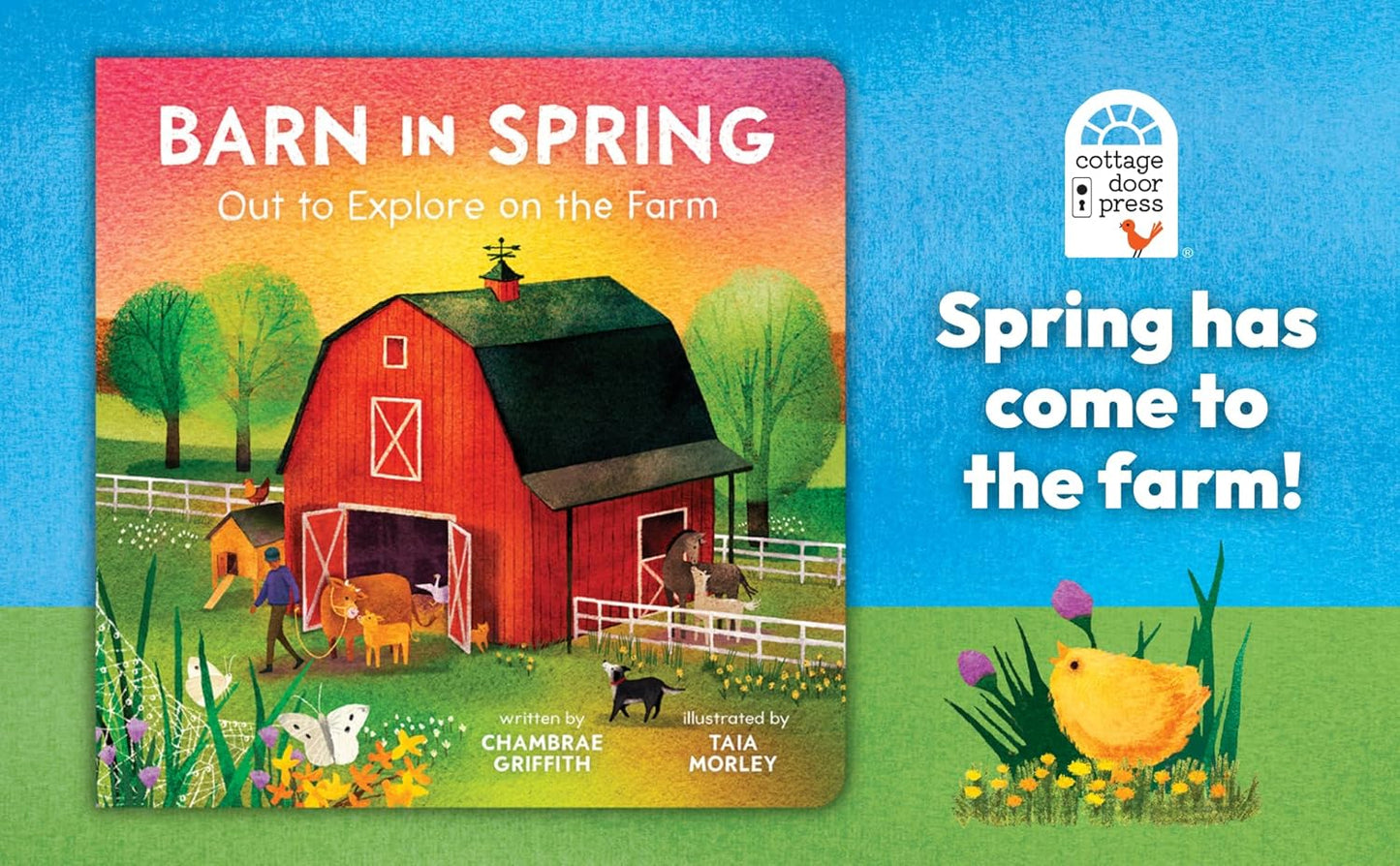 Barn in Spring: Out to Explore on the Farm Board Book