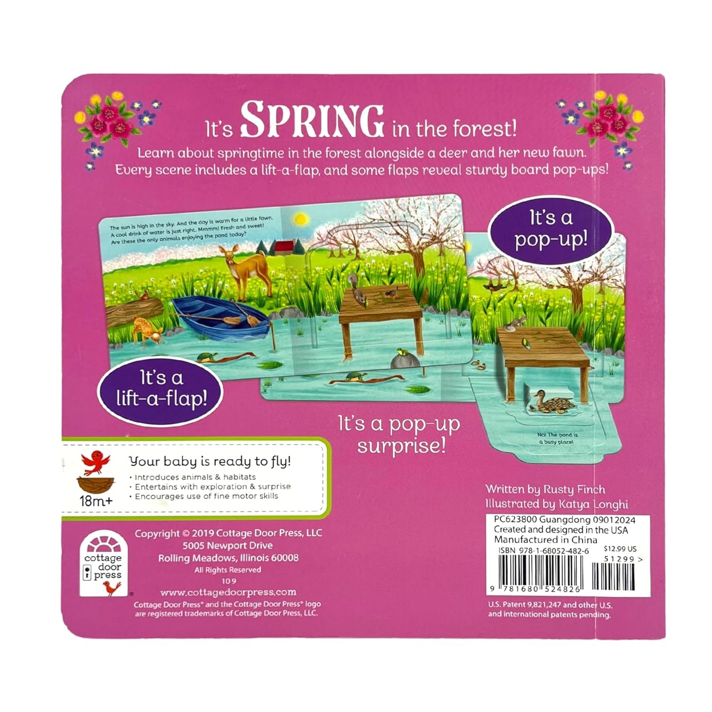 Spring In The Forest - Deluxe Lift-a-Flap & Pop-Up Seasons