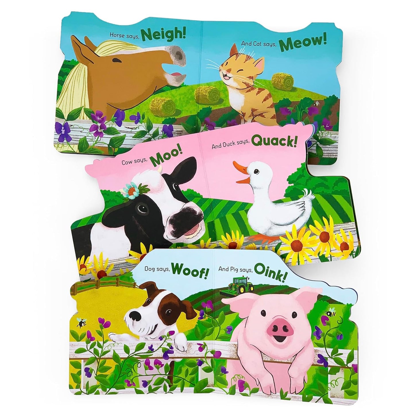 John Deere Kids Tractor Tales Roll 'n Go Book Set
