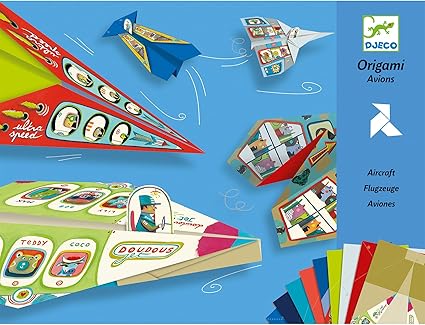 Planes Origami Paper Craft Kit