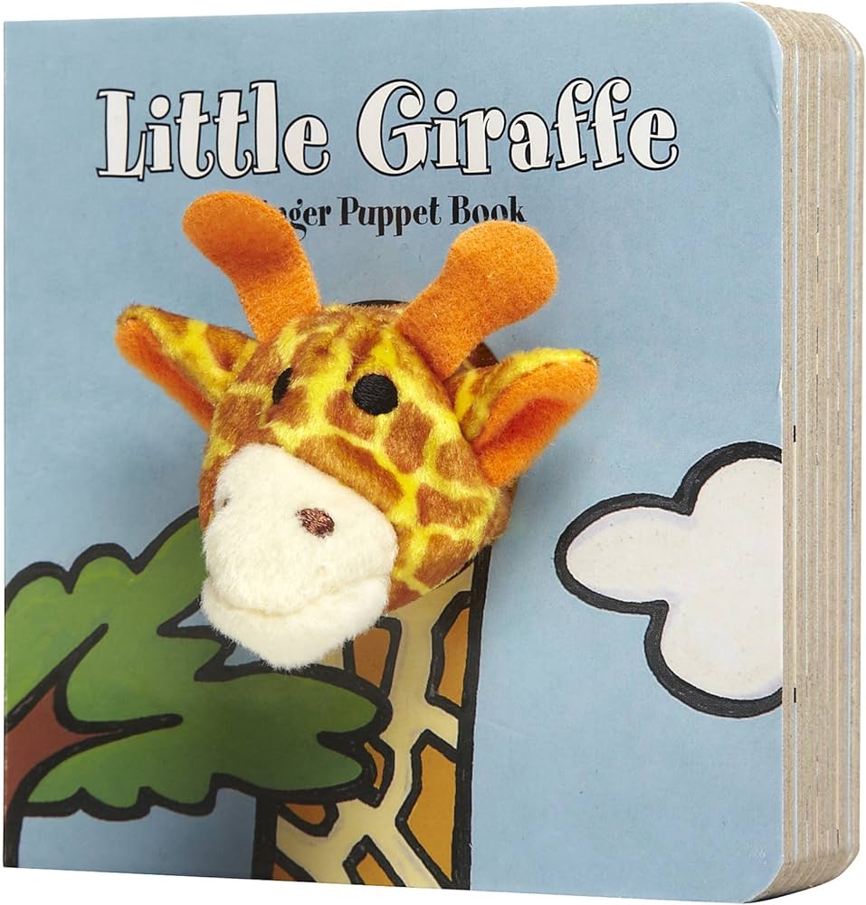 Little Giraffe Finger Puppet Book