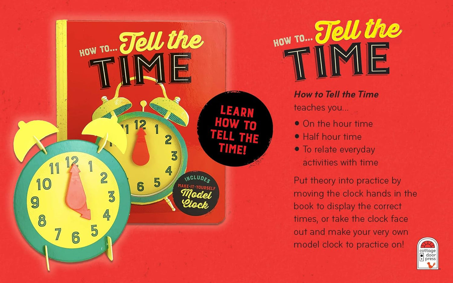 How to Tell Time Board Book