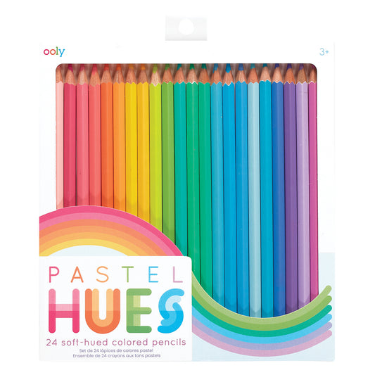 Pastel Hues: Colored Pencils