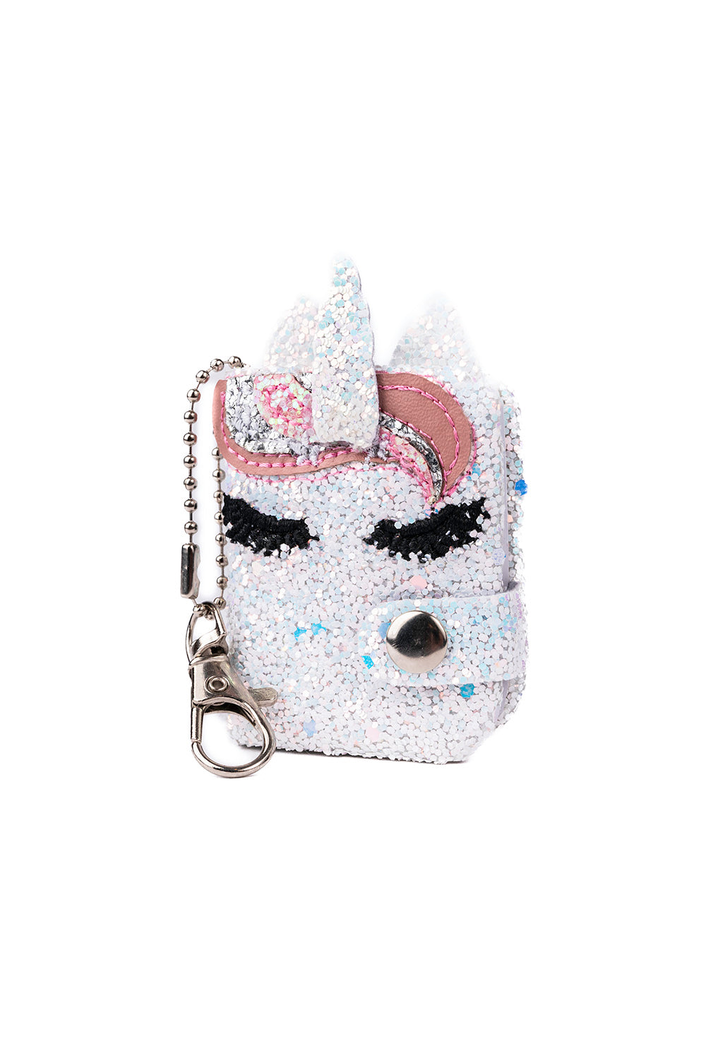 Mini Sparkly Friends Keychain Journal Cat/Unicorn