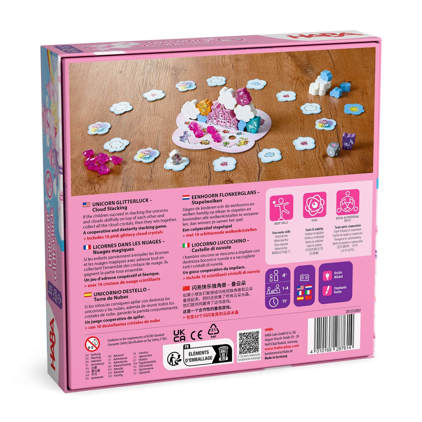 Unicorn Glitterluck – Cloud Stacking Dexterity Game